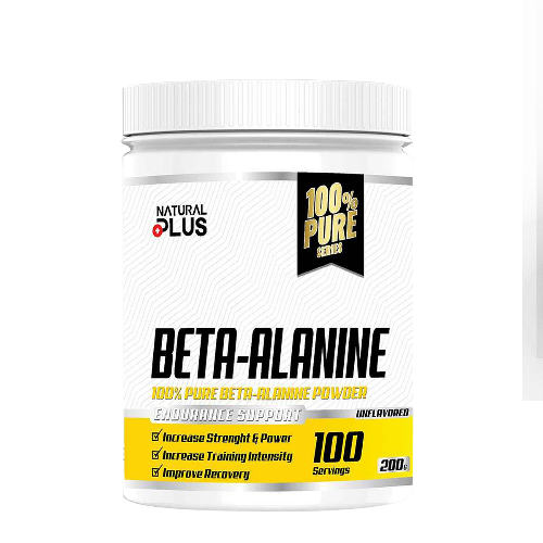 Natural Plus, Beta Alanine Praf, 200 gr